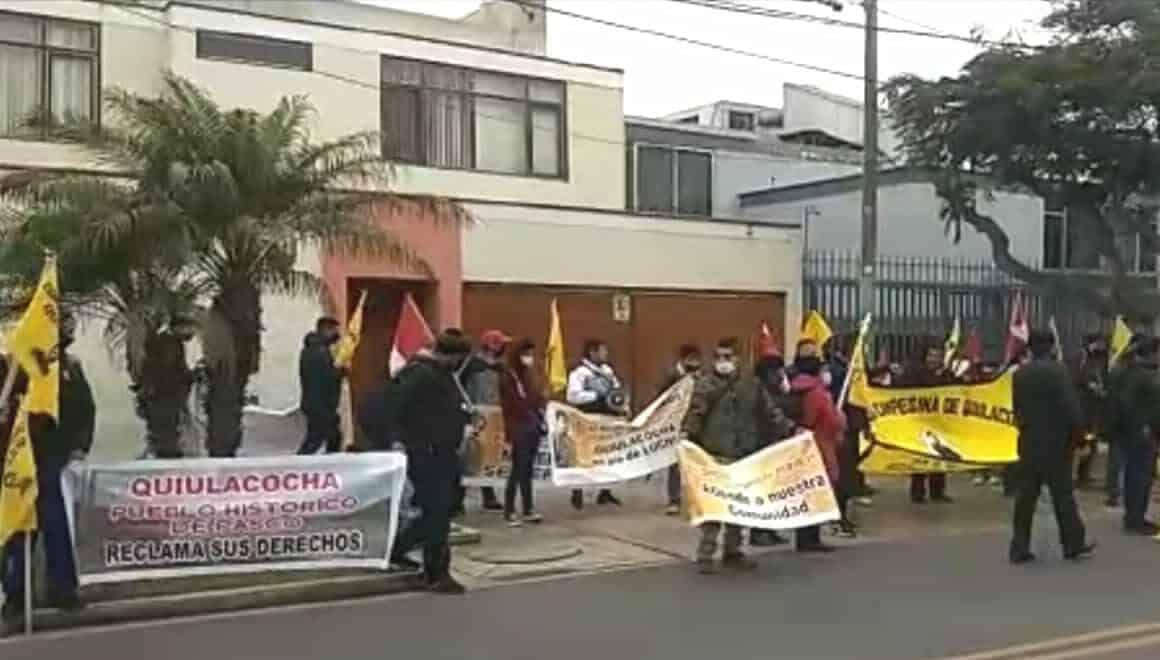 Comuneros exigen explotación de depósito de relaves de Quiulacocha