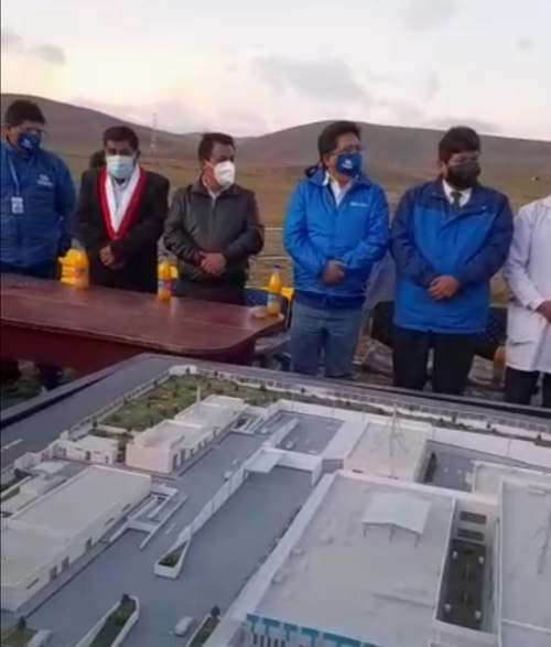 Por enésima vez ponen primera piedra para nuevo Hospital EsSalud de Pasco