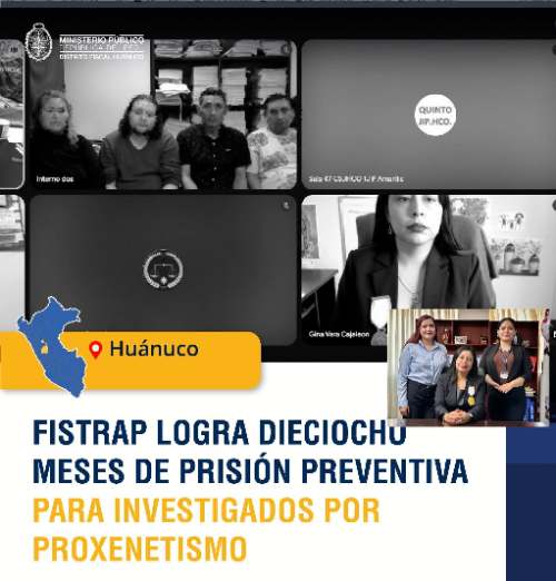 Ordenan prisión preventiva para implicados en lenocinio clandestino “La máquina del sabor”