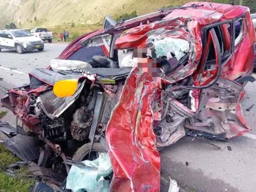 Tragedia en la Carretera Central: Cuatro miembros de una familia mueren en choque frontal en La Oroya