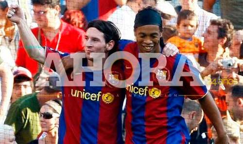 Messi negó ayuda a Ronaldinho