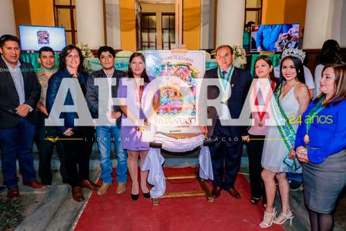Presentan actividades por aniversario de Huánuco