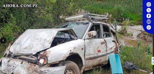 Milagro en Yacus: Padre e hija sobreviven a aterradora volcadura