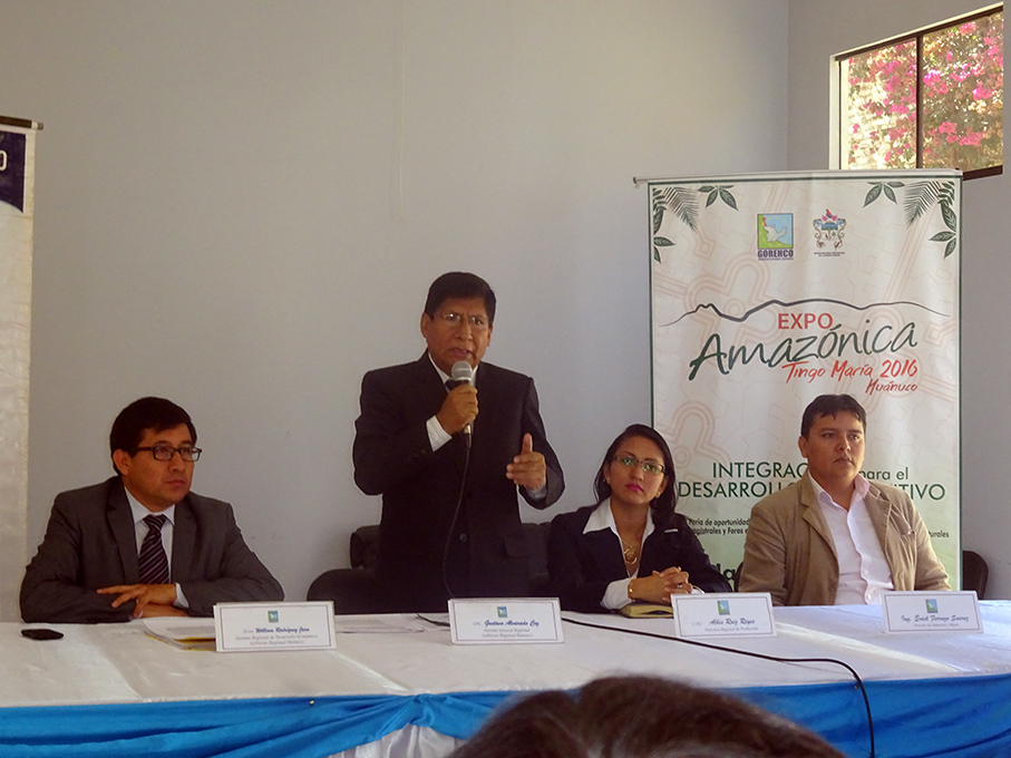 "Los 133 productores para la Expo Amazónica, son los mejores"