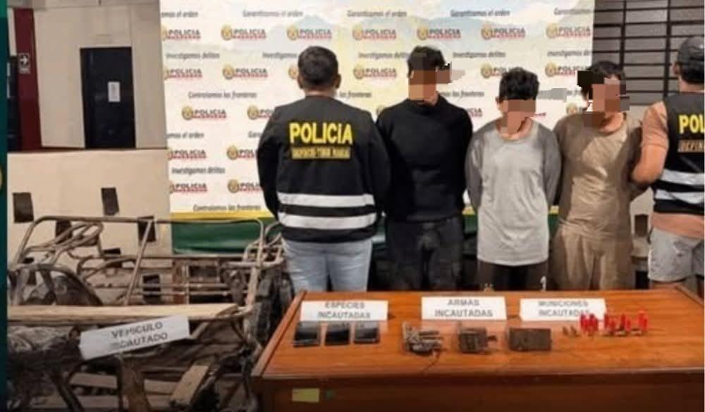 Tingo María: detienen a tres agricultores investigados por presunto porte ilegal de armas
