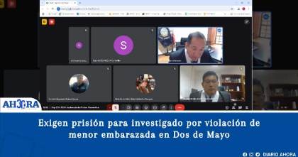Exigen prisión para investigado por violación de menor embarazada en Dos de Mayo