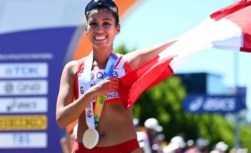 Peruana Kimberly García ganó medalla de oro en mundial de atletismo