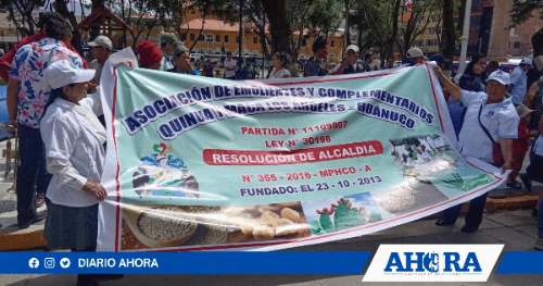 Asociación de Emolienteros "Los Ángeles" celebra 11 años de compromiso en Huánuco
