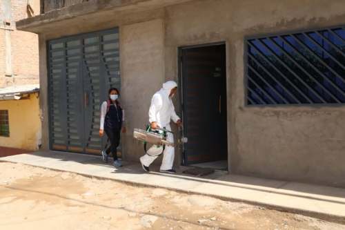 Entidades suman esfuerzos contra el dengue en Amarilis
