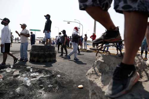 Los VIDEOS de los violentos enfrentamientos en Panamericana