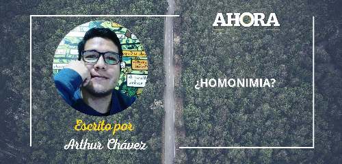¿HOMONIMIA?