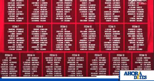 Liga 1 2025: Fixture y equipos confirmados tras el sorteo