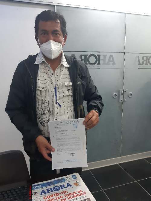 Denuncian que empresa china CR20 quebró a una empresa huanuqueña