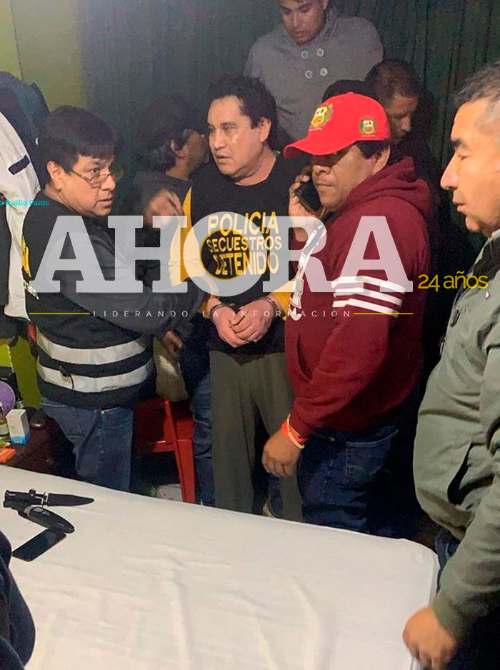 Capturan a prófugo exalcalde Carlos Burgos en Los Olivos