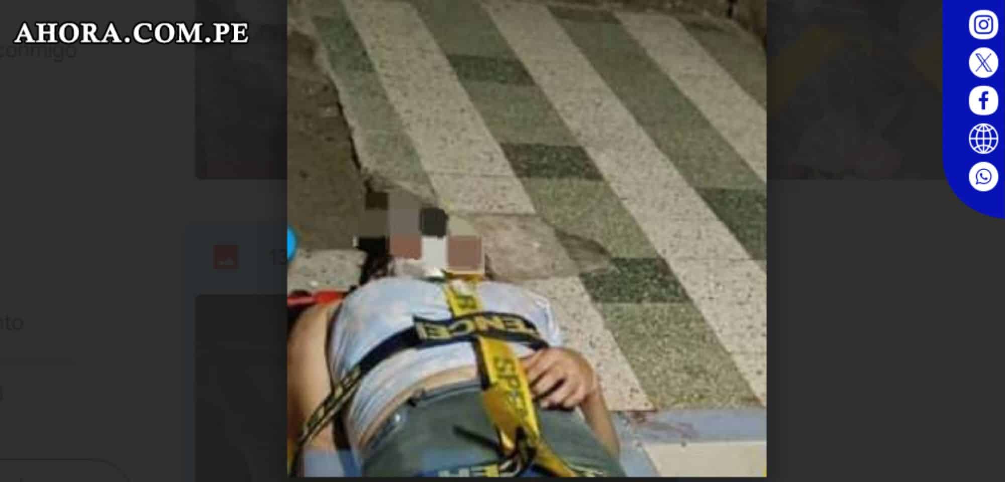 Trágica madrugada en Tingo María: Jovencita en estado de ebriedad cae desde hospedaje