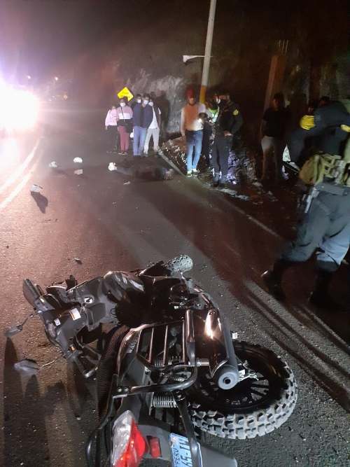 Fatídico Desenlace: Motociclista muere tras despiste