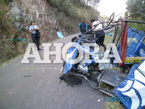 Empresario muere al caer a barranco con mototaxi