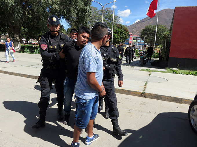 Intervienen a cuatro presuntos robamotos