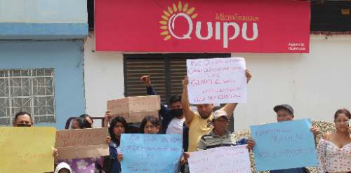 Financiera Quipu habría estafado a comerciantes con el cuento de ahorro diario