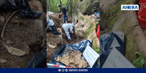 Recuperan restos de víctima de presunta ejecución durante conflicto armado