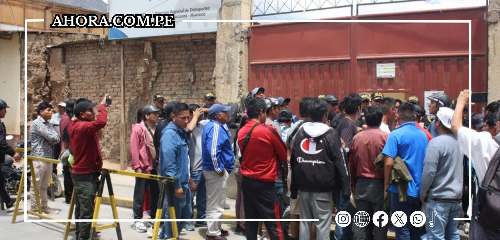 Trabajadores de Construcción Civil amenazan con plantón en obra de la DRTC