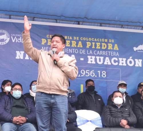 87 millones de soles para carretera Ninacaca Huachón
