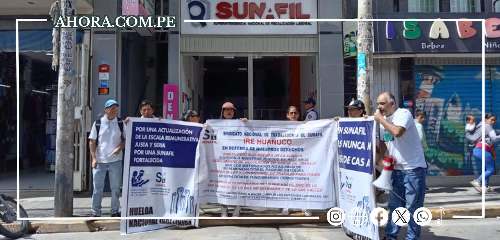 SUNAFIL en huelga: Trabajadores exigen cumplimiento de mejoras laborales