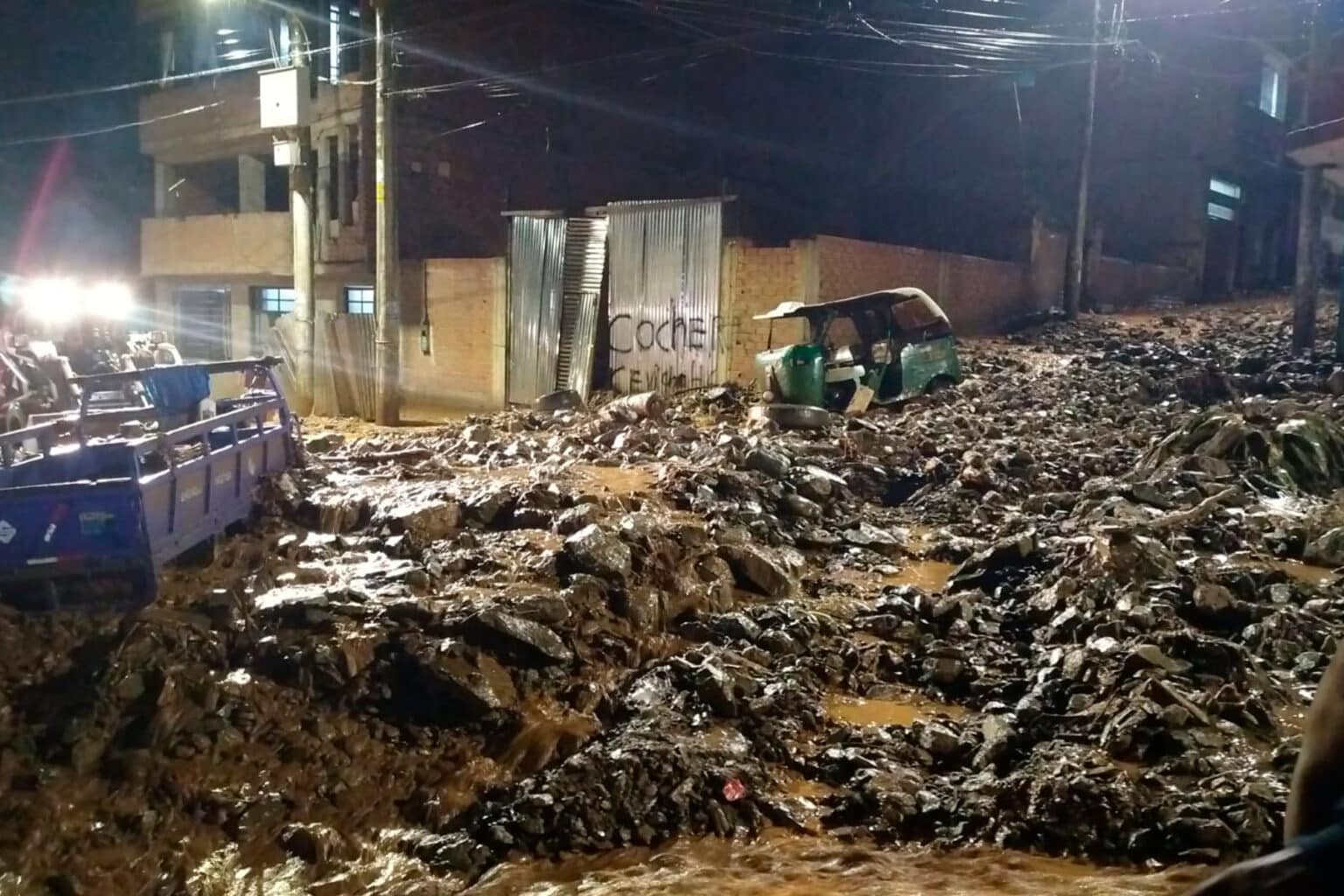 Huánuco figura en riesgo muy alto: cuatro distritos afectados por lluvias intensas y huaicos