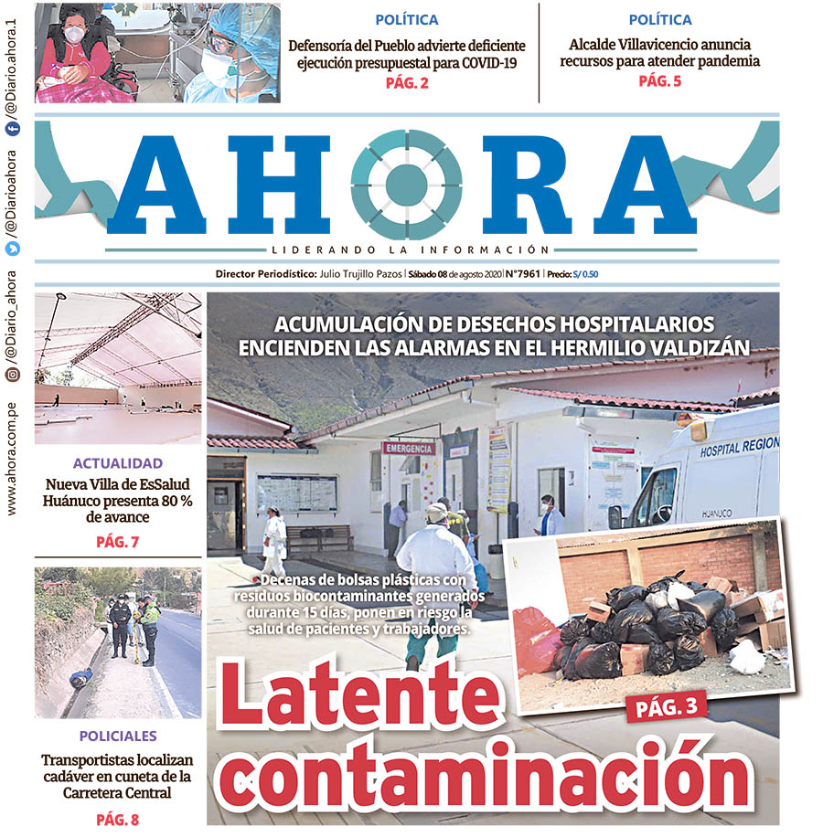 Edición Digital Diario Ahora 08-08-2020