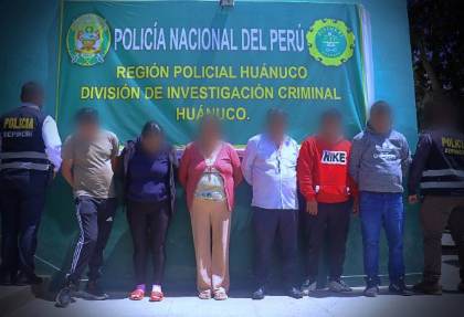 Cuatro presuntos integrantes de clan familiar dedicados al tráfico de drogas cumplirán prisión preventiva