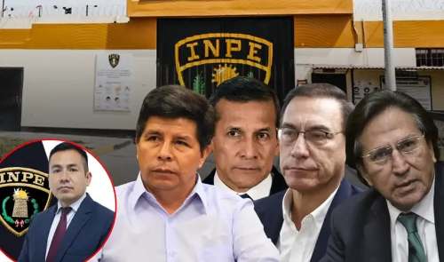 INPE ratifica a jefe de seguridad tras requisa a celdas de Castillo, Vizcarra y Humala, pese a denuncias