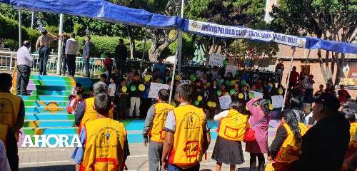 Juramentación de programas preventivos en Santa María del Valle