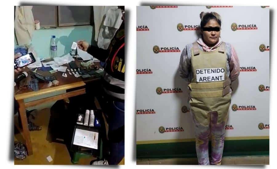 Policías Antidrogas allanaron viviendas y detuvieron a dos personas