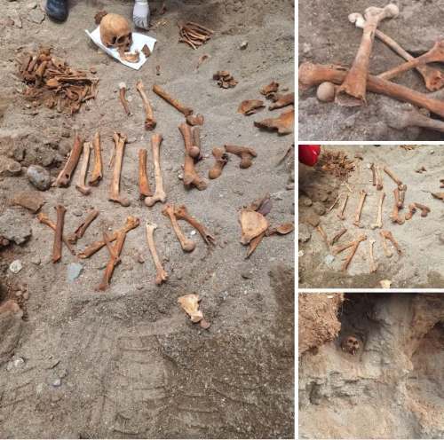 Impactante hallazgo en Lauricocha: Obreros descubren restos óseos humanos durante trabajos viales