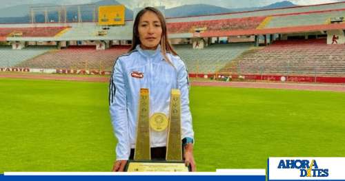 La Huanqueña que triunfó en la maratón del bicentenario