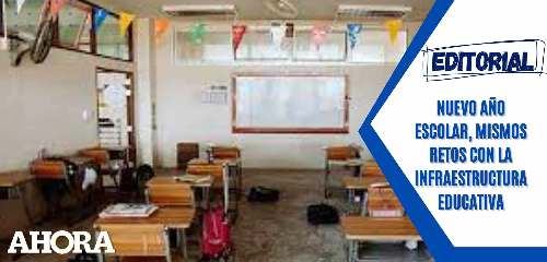 Nuevo año escolar, mismos retos con la infraestructura educativa
