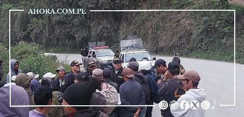 Traficantes invaden el bosque de Carpish: Contingente policial lucha por controlar la situación