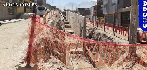 Arequipa: Vecinos reclaman por obra paralizada hace 2 meses