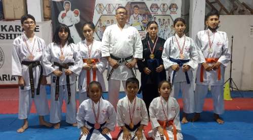 Tingaleses lograron podios en Campeonato Nacional de karate