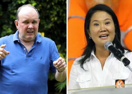 López Aliaga anuncia su apoyo a Keiko Fujimori