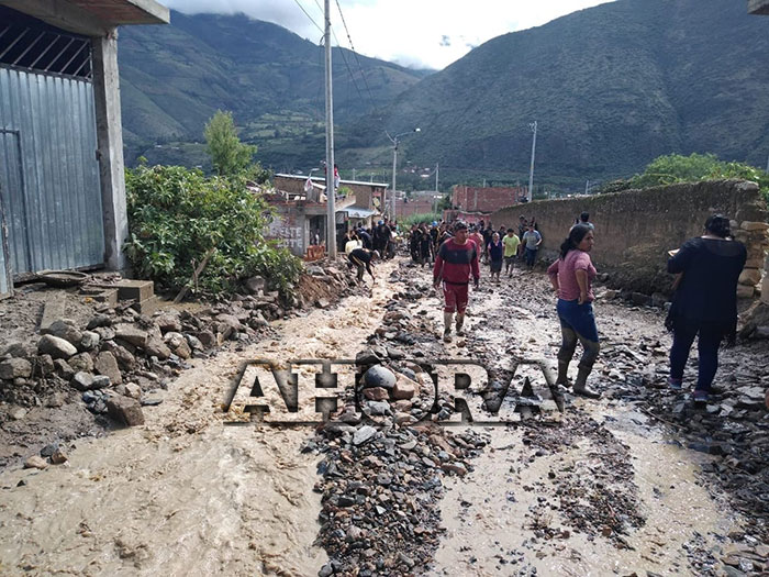 Decenas de afectados por lluvias en distrito de Rondos