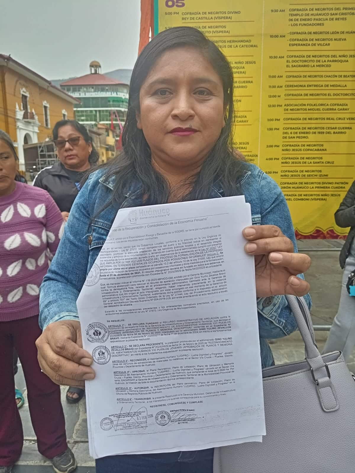 Dirigencia exige reconocimiento de dos asentamientos humanos en Amarilis y Las Moras