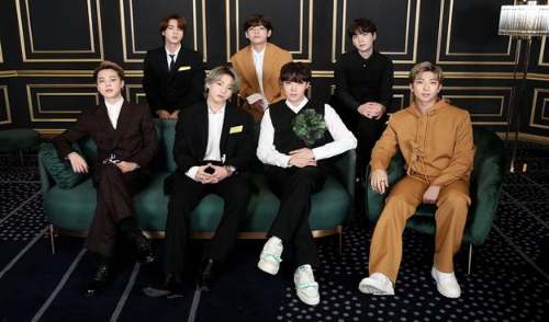 BTS, la banda surcoreana manipula listas de medición