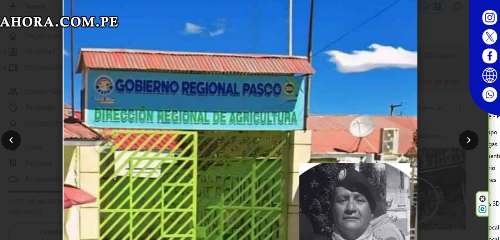 Vigilante hallado sin vida en instalaciones de la Dirección Regional de Agricultura en Pasco