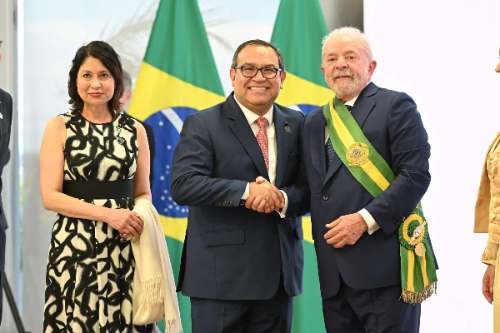 Primer ministro y canciller asistieron a toma de mando de Lula Da Silva
