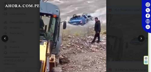 Desaparece conductor tras caída de vehículo al río en la Unión