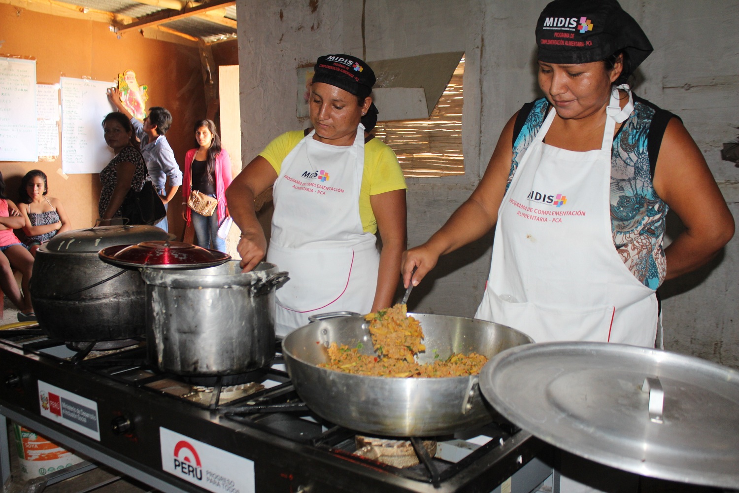 Población vulnerable de zona urbana será alimentada a través de comedores populares