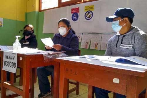ONPE establece uso opcional de las mascarillas al momento de ir a votar