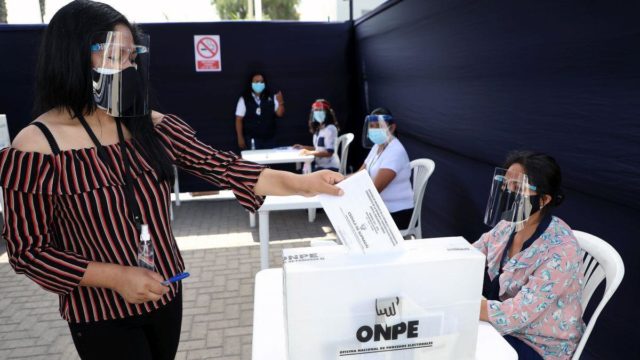 Titulares del JNE y ONPE garantizan una segunda vuelta transparente