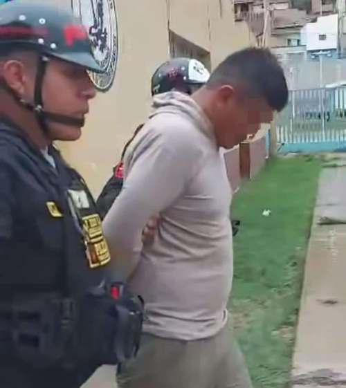 Policía captura a requisitoriado por delito de violación sexual durante operativo en Huánuco